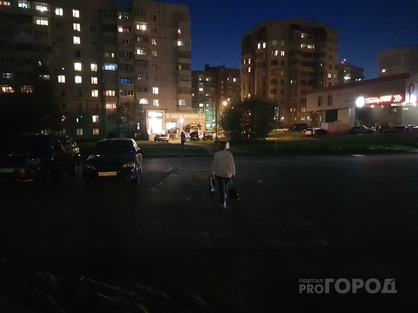 В Новочебоксарске три пешеходных перехода находятся в кромешной тьме