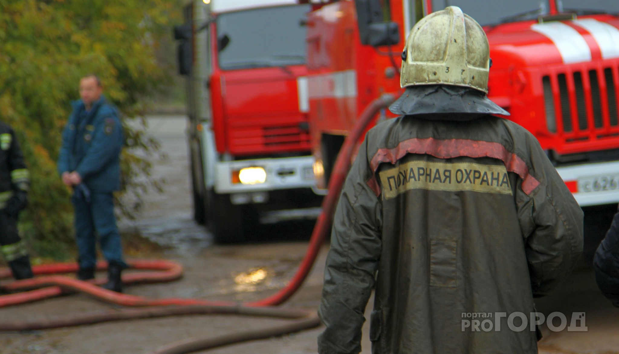В Моргаушском районе во время пожара погибло два человека