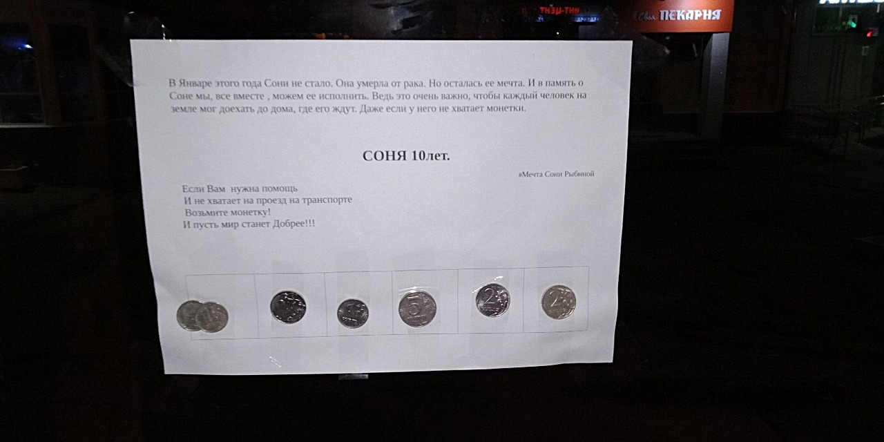 Чебоксарцы не забирают, а подкладывают монетки в письма о мечте 10-летней девочки