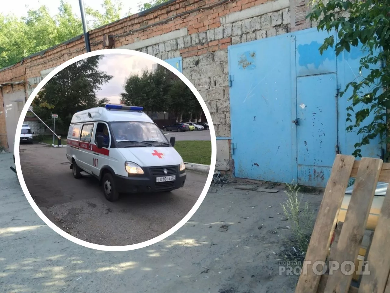 Фото к статье: В Канаше мужчина впал в кому после покраски гаража