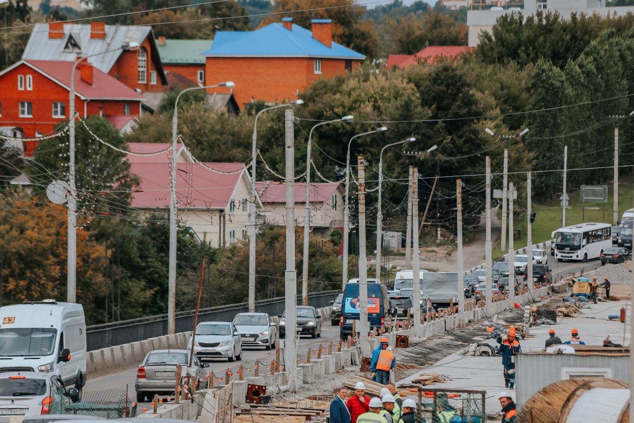 В Чебоксарах ремонт Сугутского моста отстает от графика на три недели
