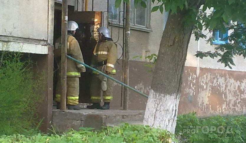 В Шумерле в загоревшейся квартире нашли тело женщины