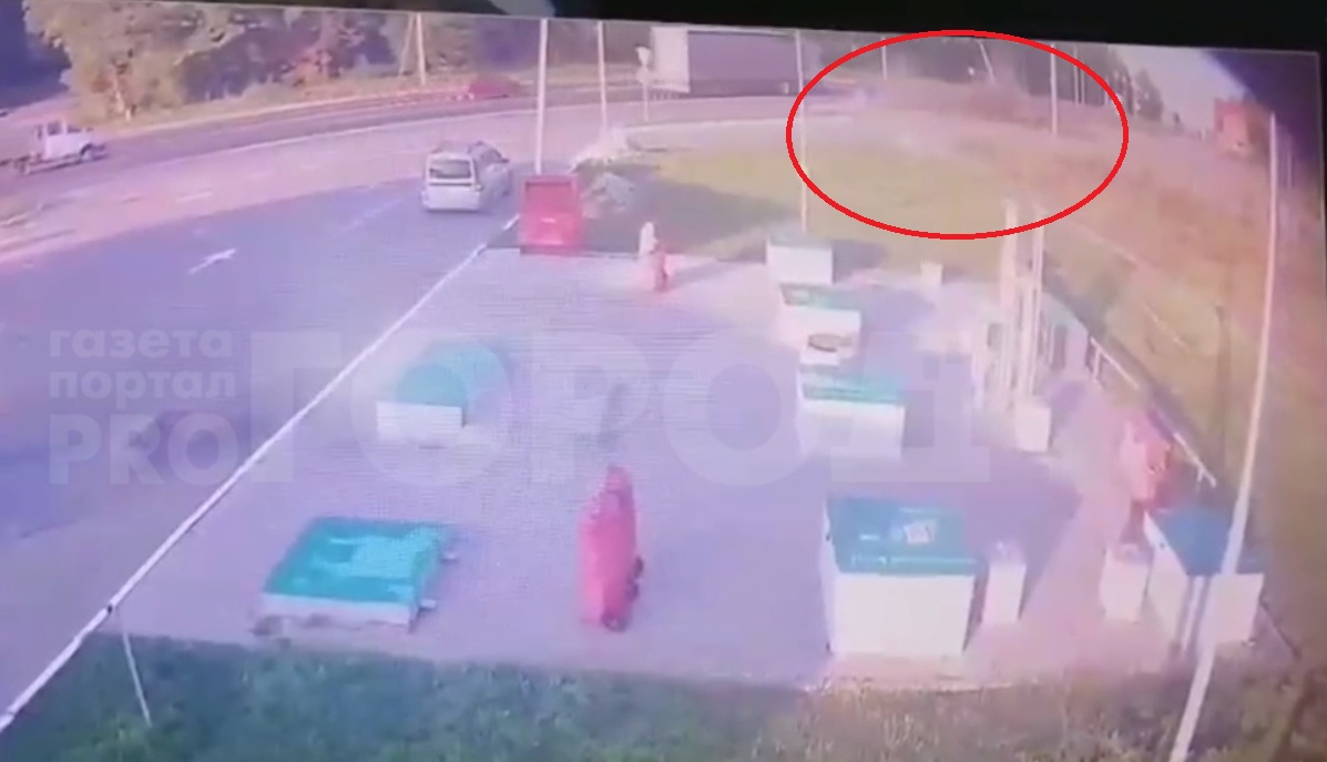 В Чувашии на видео попал момент аварии, в которой погиб водитель "Пежо"