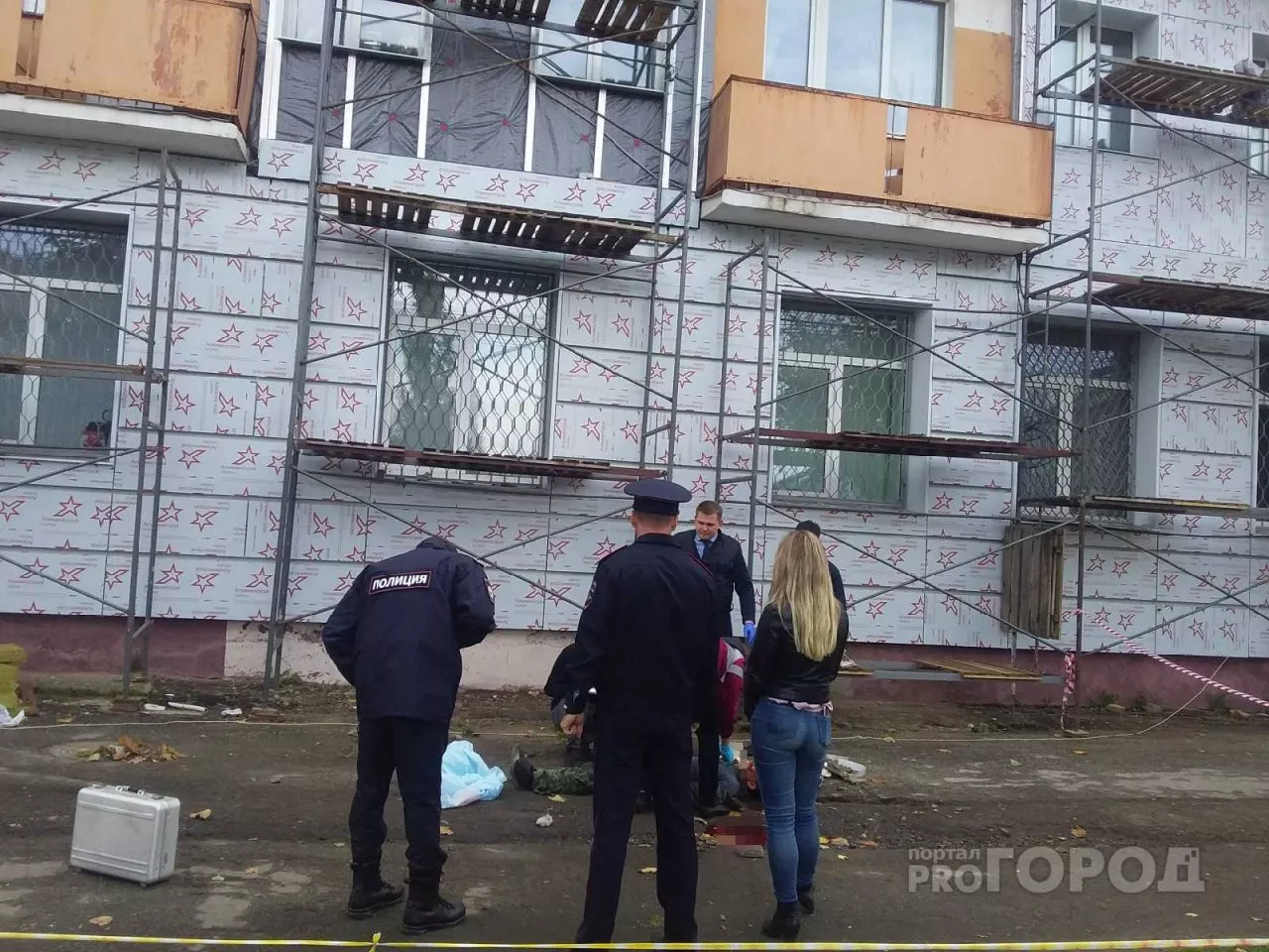 Фото к статье: Следственный комитет и Прокуратура выясняют обстоятельства гибели строителя