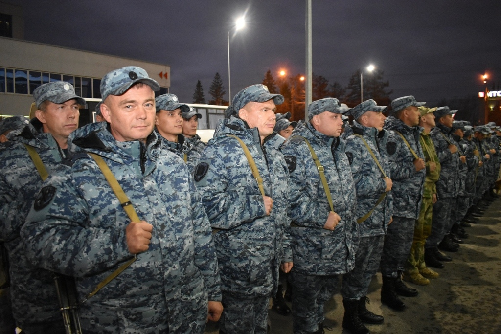 Отряд полицейских вернулся в Чувашию с Северного Кавказа