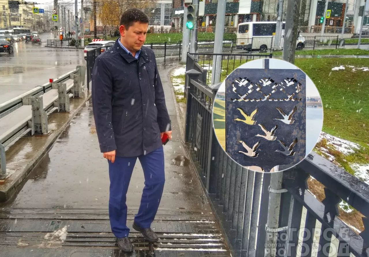 Фото к статье: Перила нового моста на Заливе покрылись ржавчиной: не прошло и года
