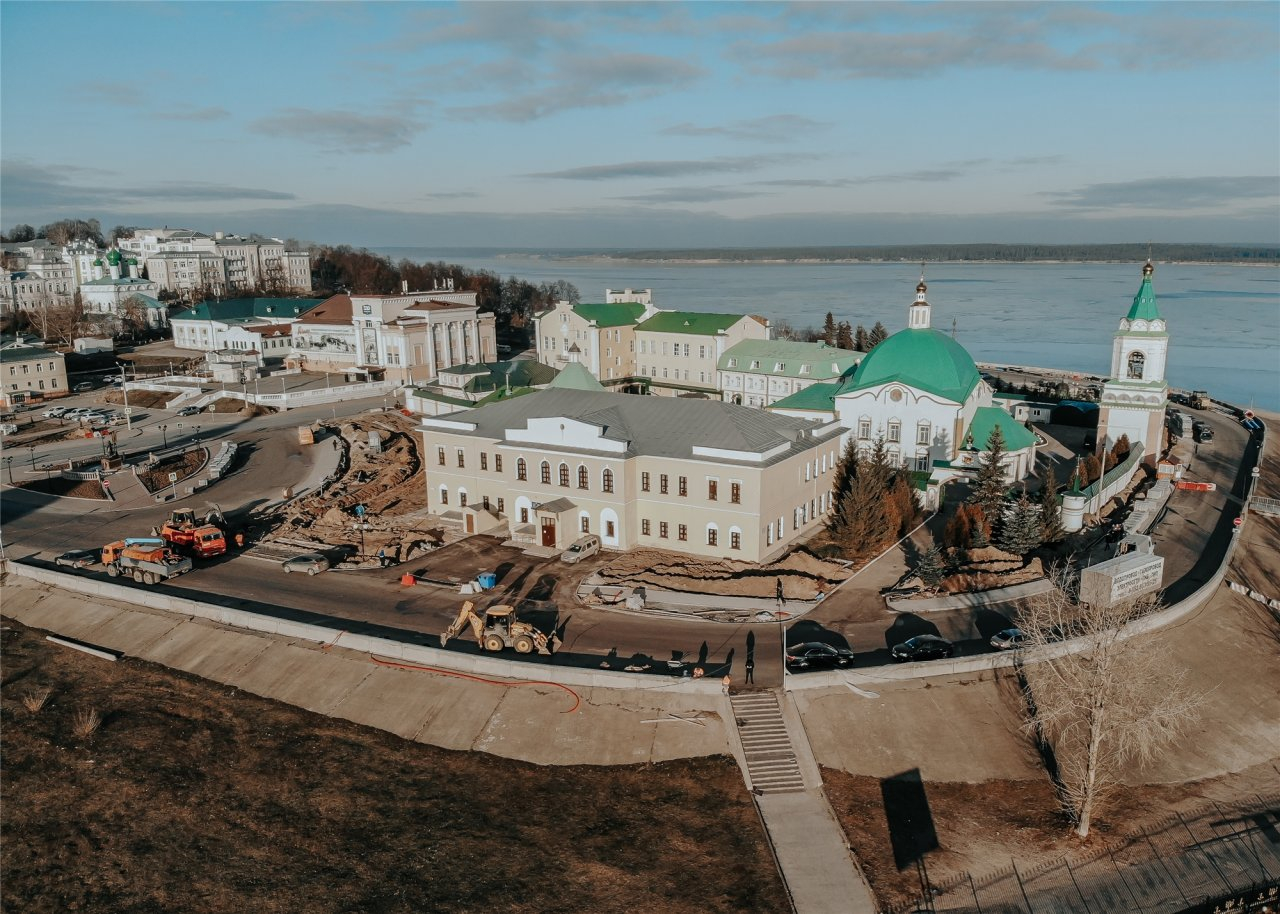 Ремонт Московской набережной завершится в июне