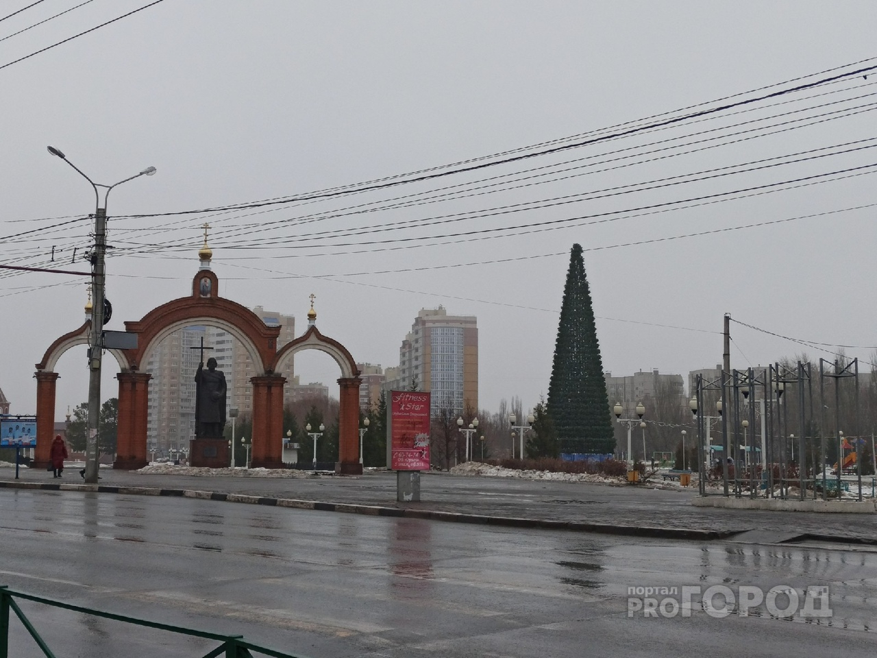 В Новочебоксарске поставили новую ель за 2 миллиона рублей