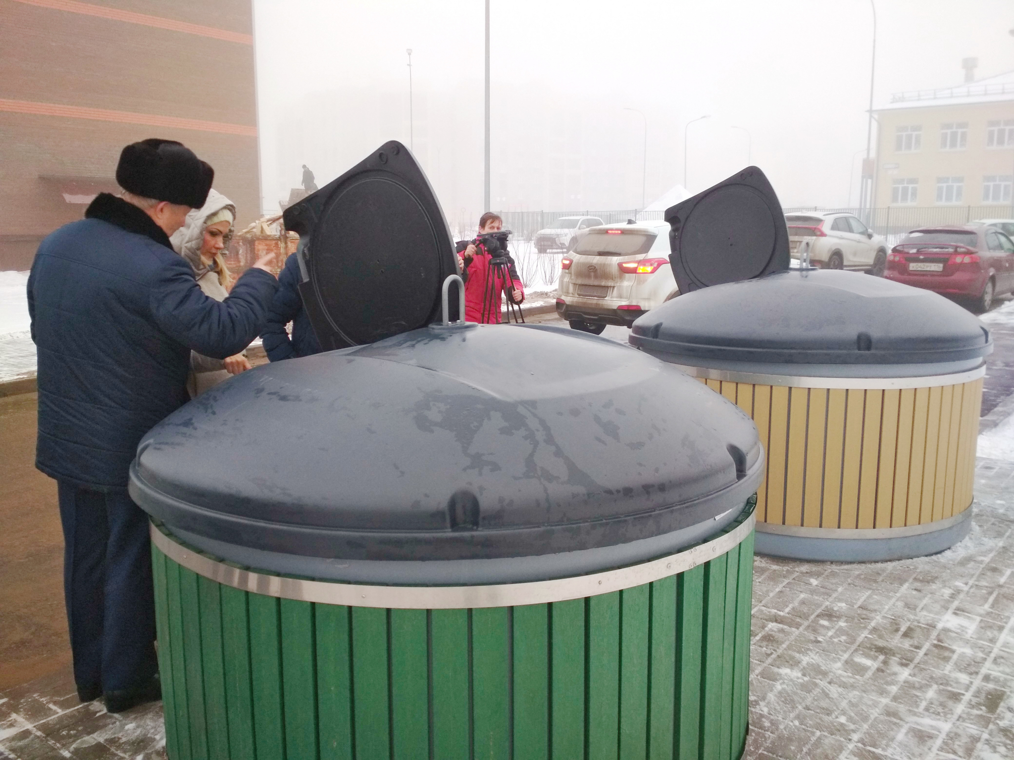 Новый Город протестирует на себе финские мусорки