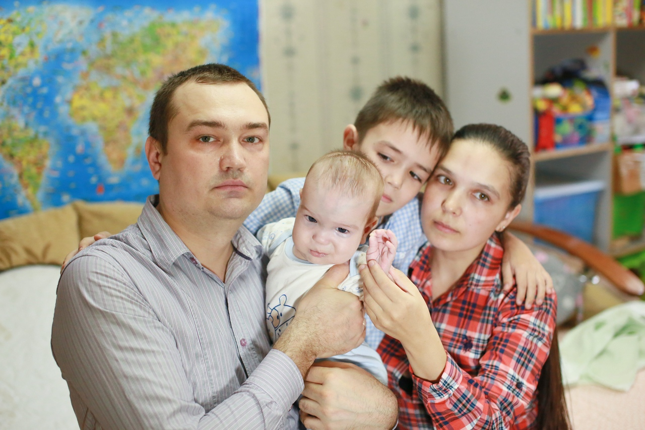 Родители 7-месячного Максима из Чебоксар: "Помогите спасти сына от мраморной болезни"
