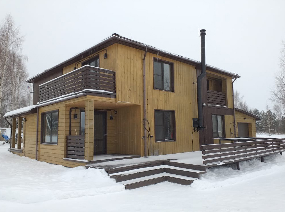 Финская технология каркасного домостроения прижилась в Чувашии