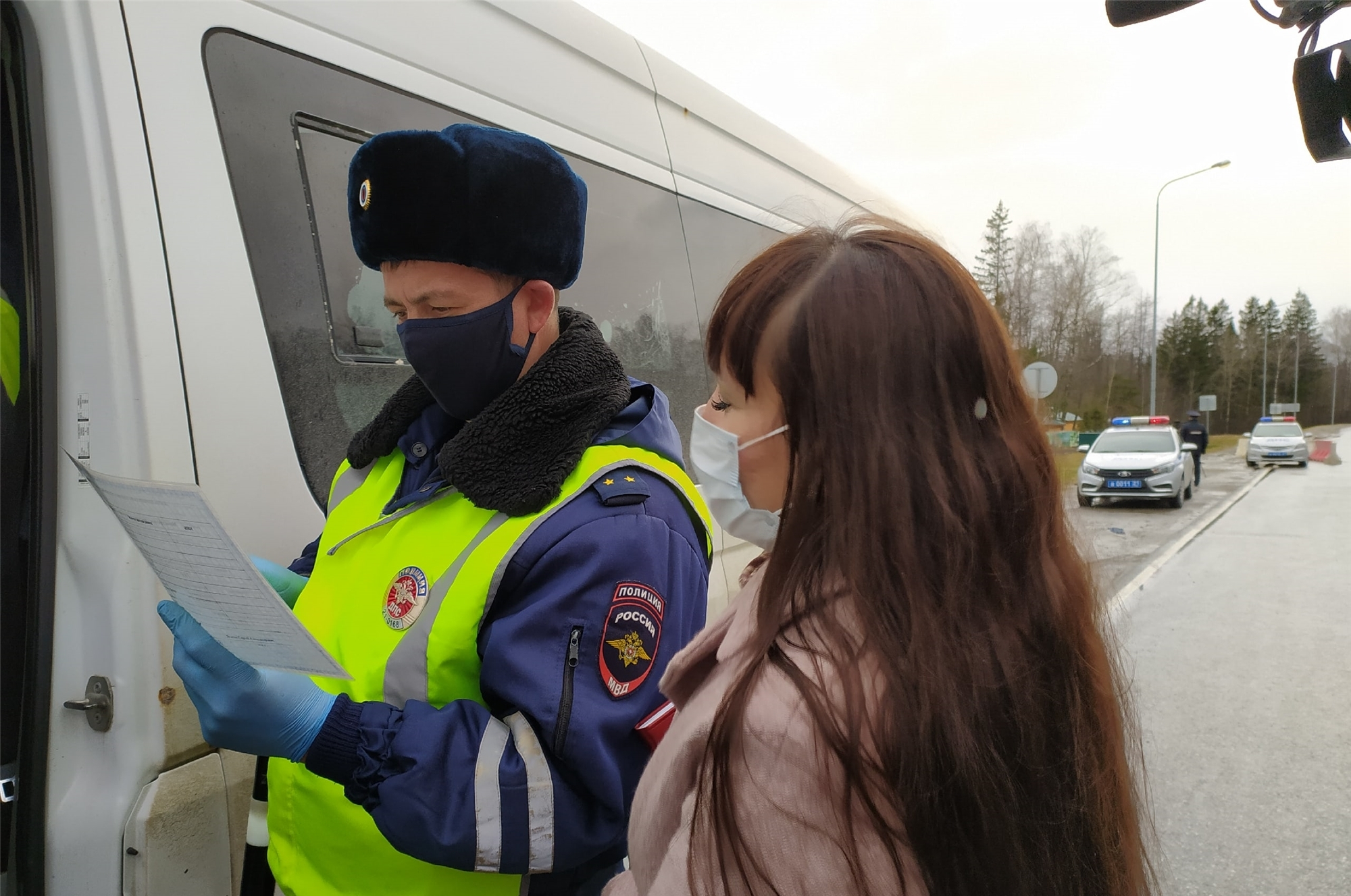 Чиновники вместе с полицейскими выезжали на дороги Чувашии и проверяли пассажирские автобусы