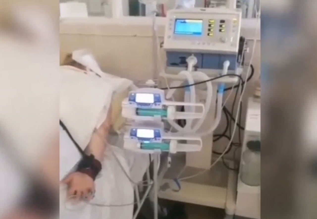 Минздрав опубликовал видео с тяжело больным зараженным