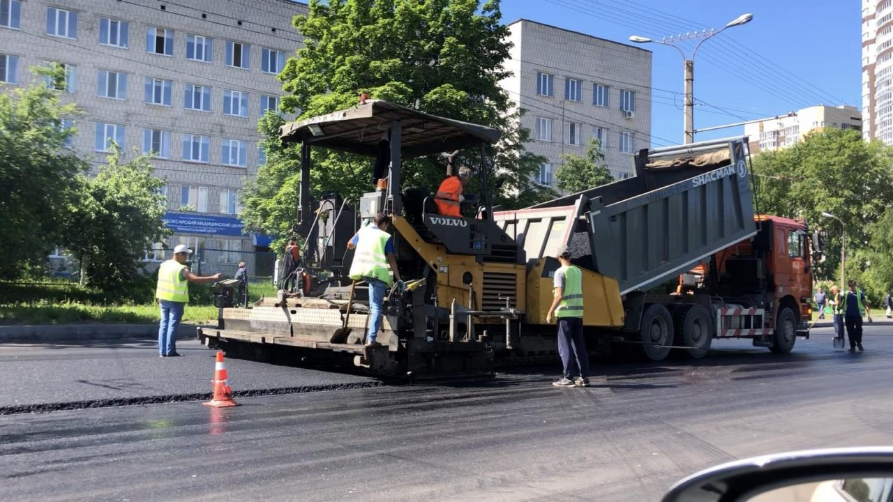 В Новочебоксарске раньше срока отремонтировали две улицы