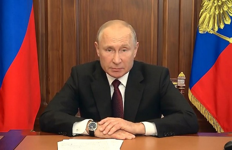 Сегодня Путин выступит с новым обращением