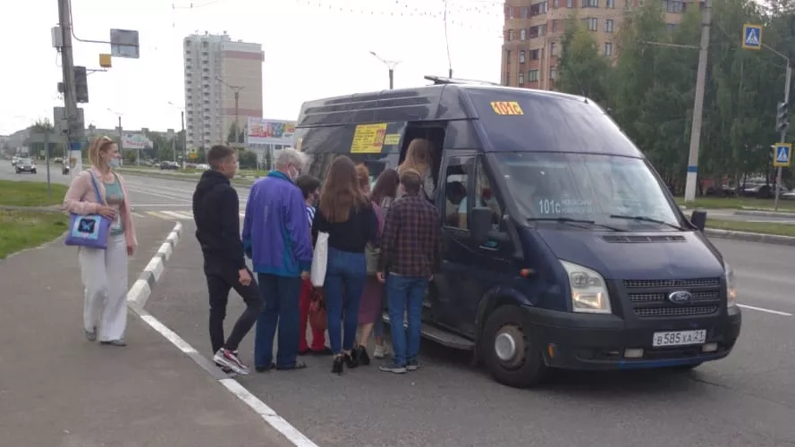 Фото к статье: Минтранс назвал причину опозданий маршруток между Чебоксарами и Новочебоксарском