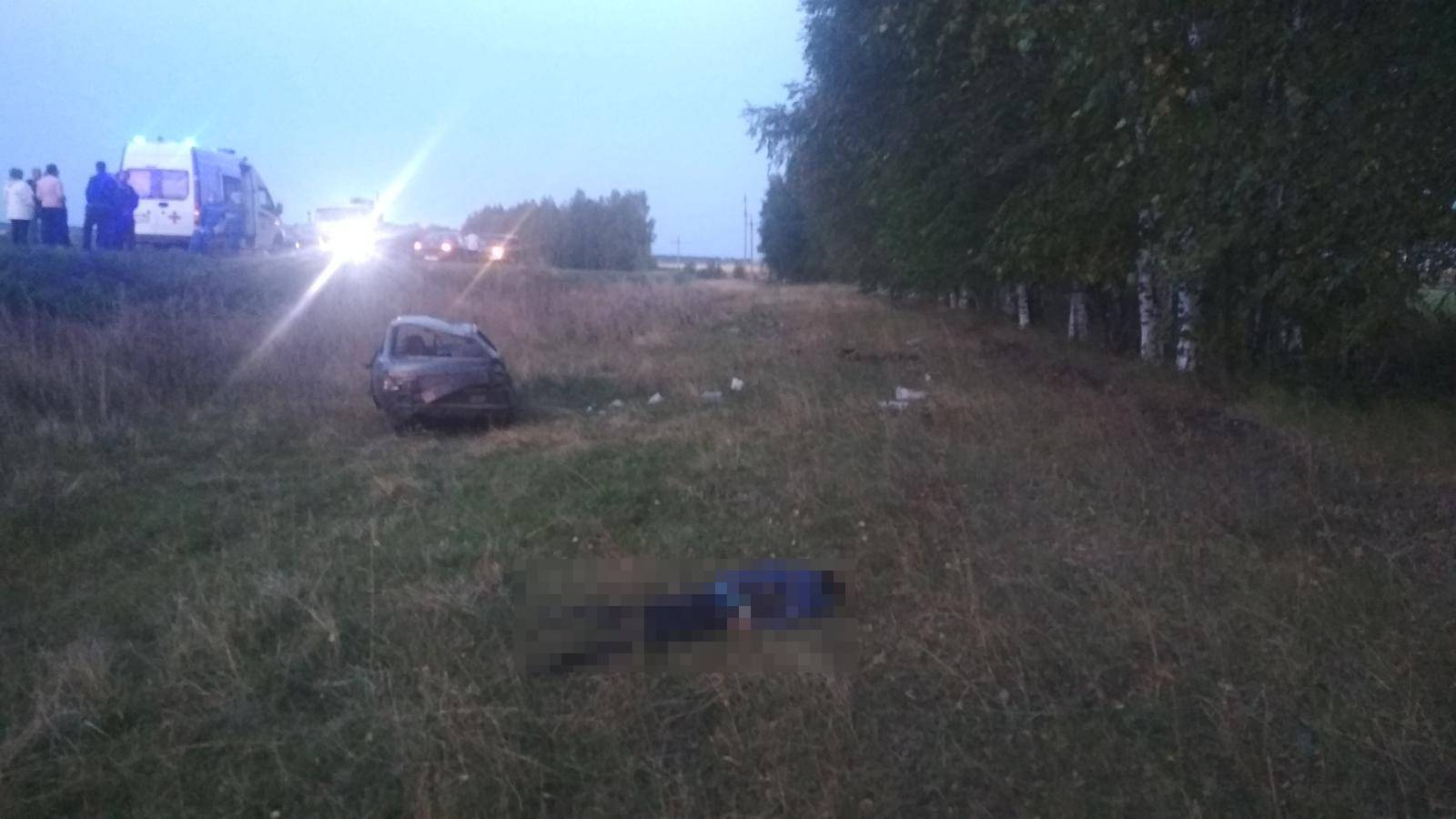 Три пассажира перевернувшейся "десятки" умерли в Батыревском районе