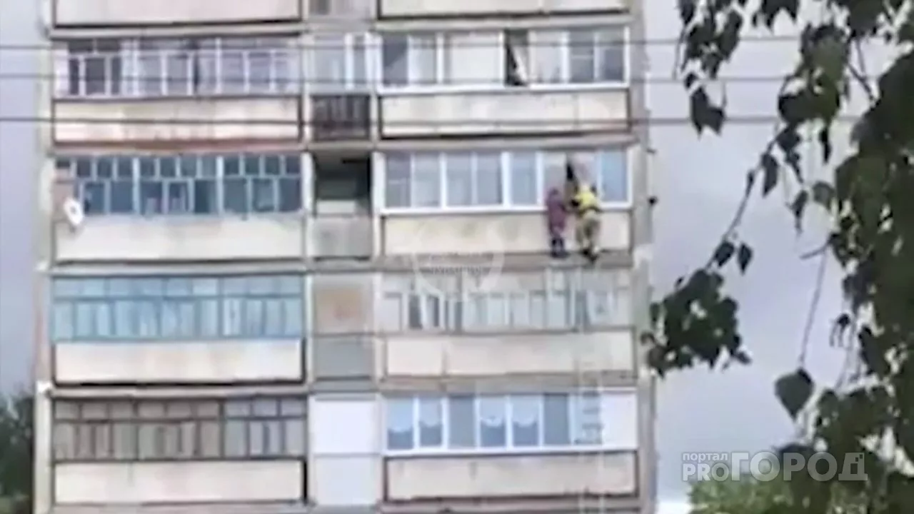 Фото к статье: Спасение чебоксарской бабушки-экстремалки попало на видео