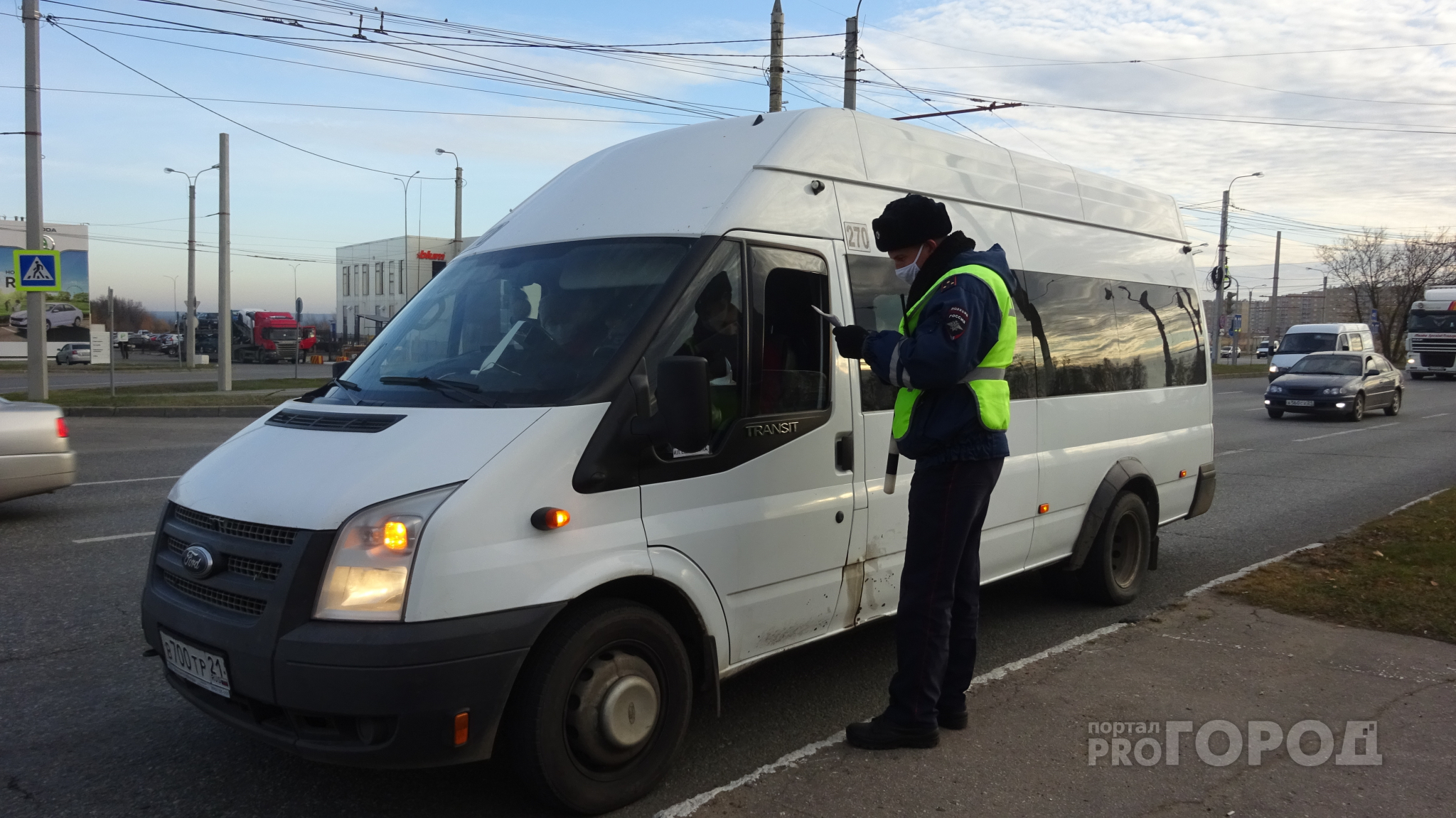Новочебоксарские маршрутки снова проверяют полицейские