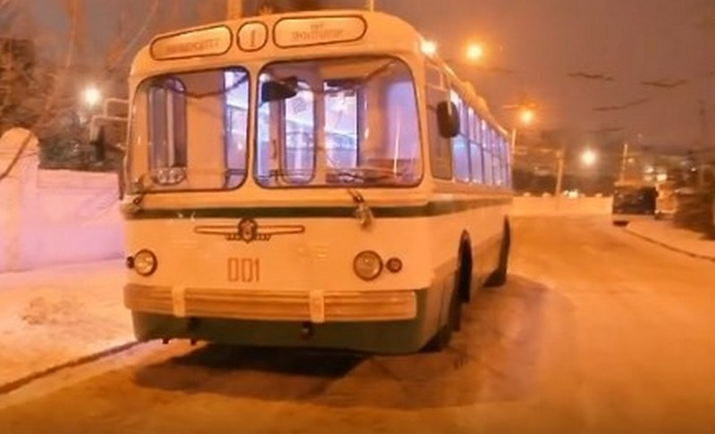 В Чебоксарах один день будет ездить ретро-троллейбус