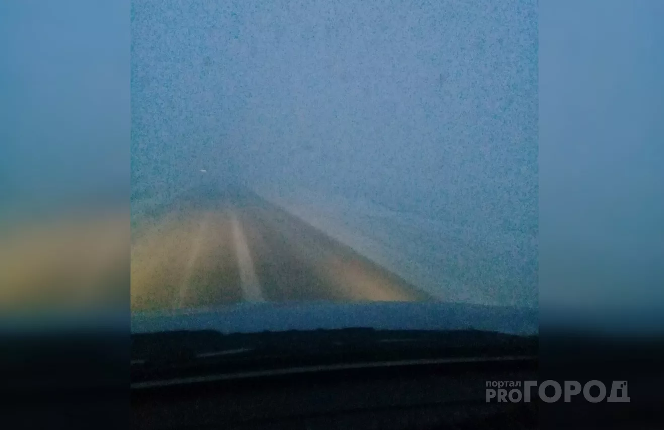 Фото к статье: Водители в Цивильском районе заметили сильное задымление