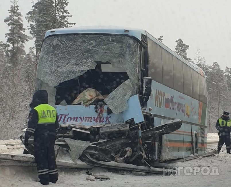 Автобус из Чувашии с пассажирами попал в смертельное ДТП по дороге в Москву