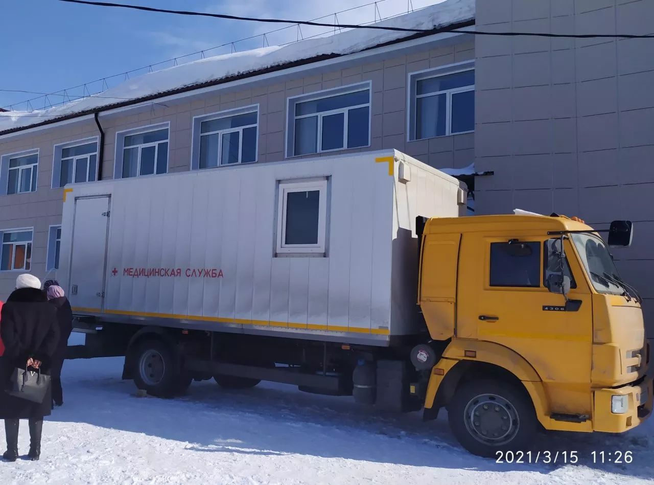 Фото к статье: В Чебоксарах на завод к женщинам приехал современный маммограф