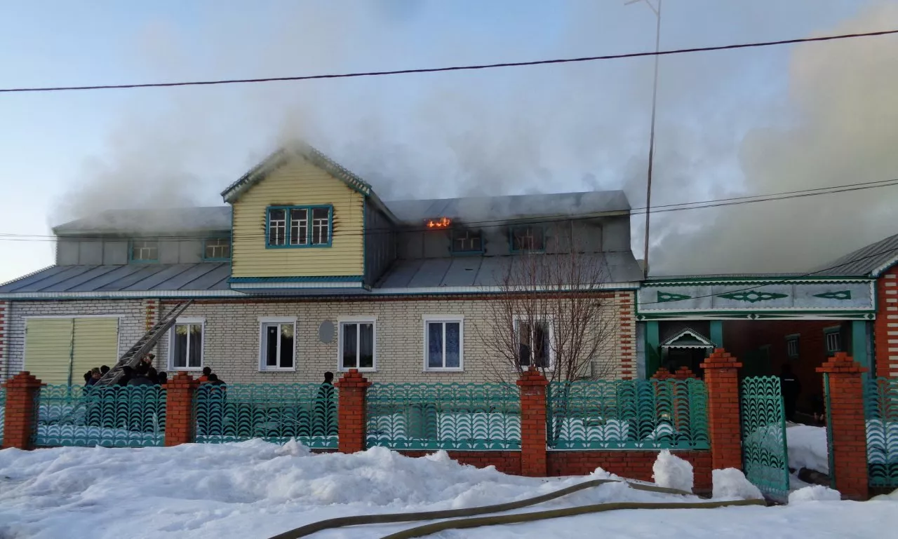 Фото к статье: В Чувашии произошло два пожара, в одном из них погиб человек