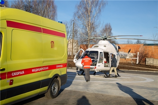 В Чувашии в этом году вертолет скорой обойдется в 50 млн рублей