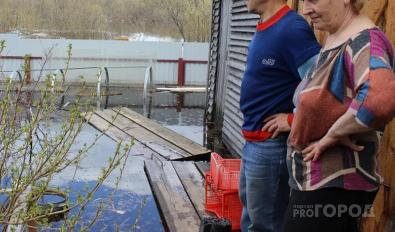 Фото к статье: Жители утопающих деревень Чувашии получат пенсию раньше остальных