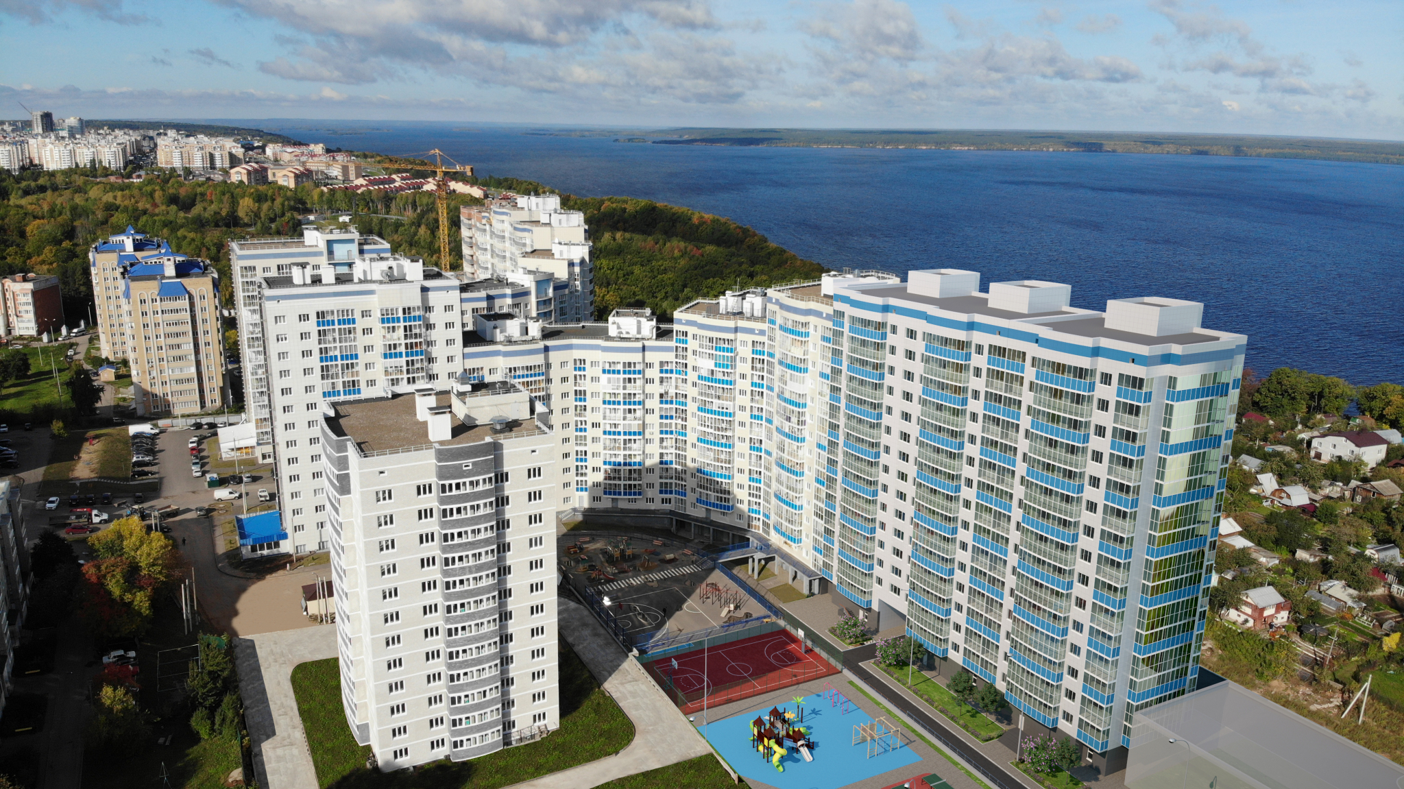 Сбербанк профинансировал строительство нового жилого дома в микрорайоне Волга-Сити