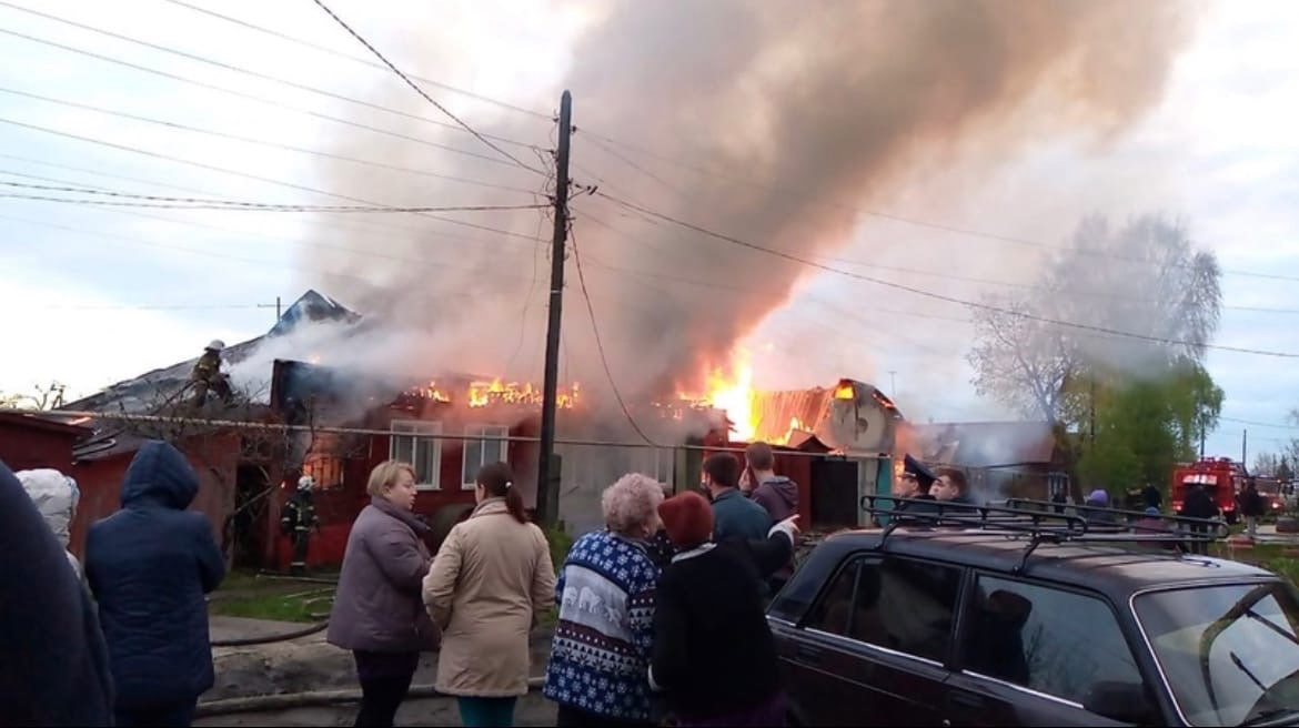 В Чувашии за двое суток произошло 10 пожаров: одна семья осталась без крова