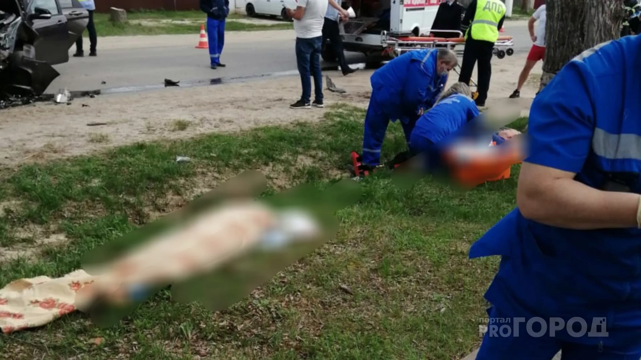 Фото к статье: В Чувашии в лобовой аварии умер человек