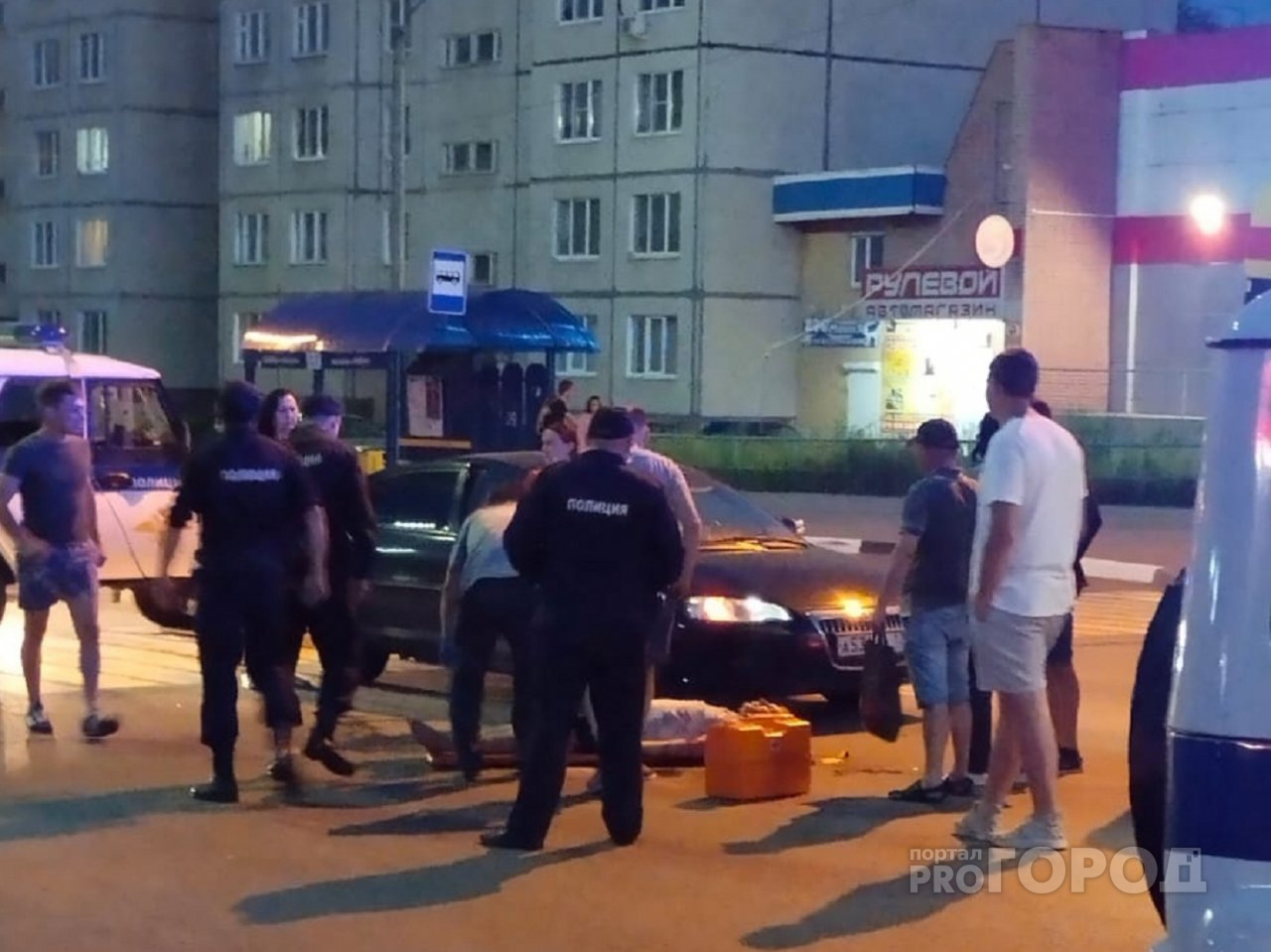 В Новочебоксарске иномарка сбила женщину на переходе