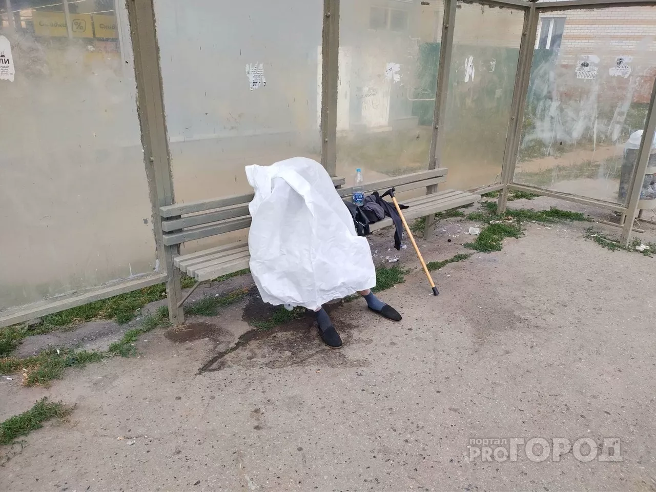 Фото к статье: Мужчина внезапно умер на остановке в Чебоксарах