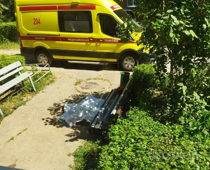Фото к статье: Новочебоксарка присела на скамейку и умерла