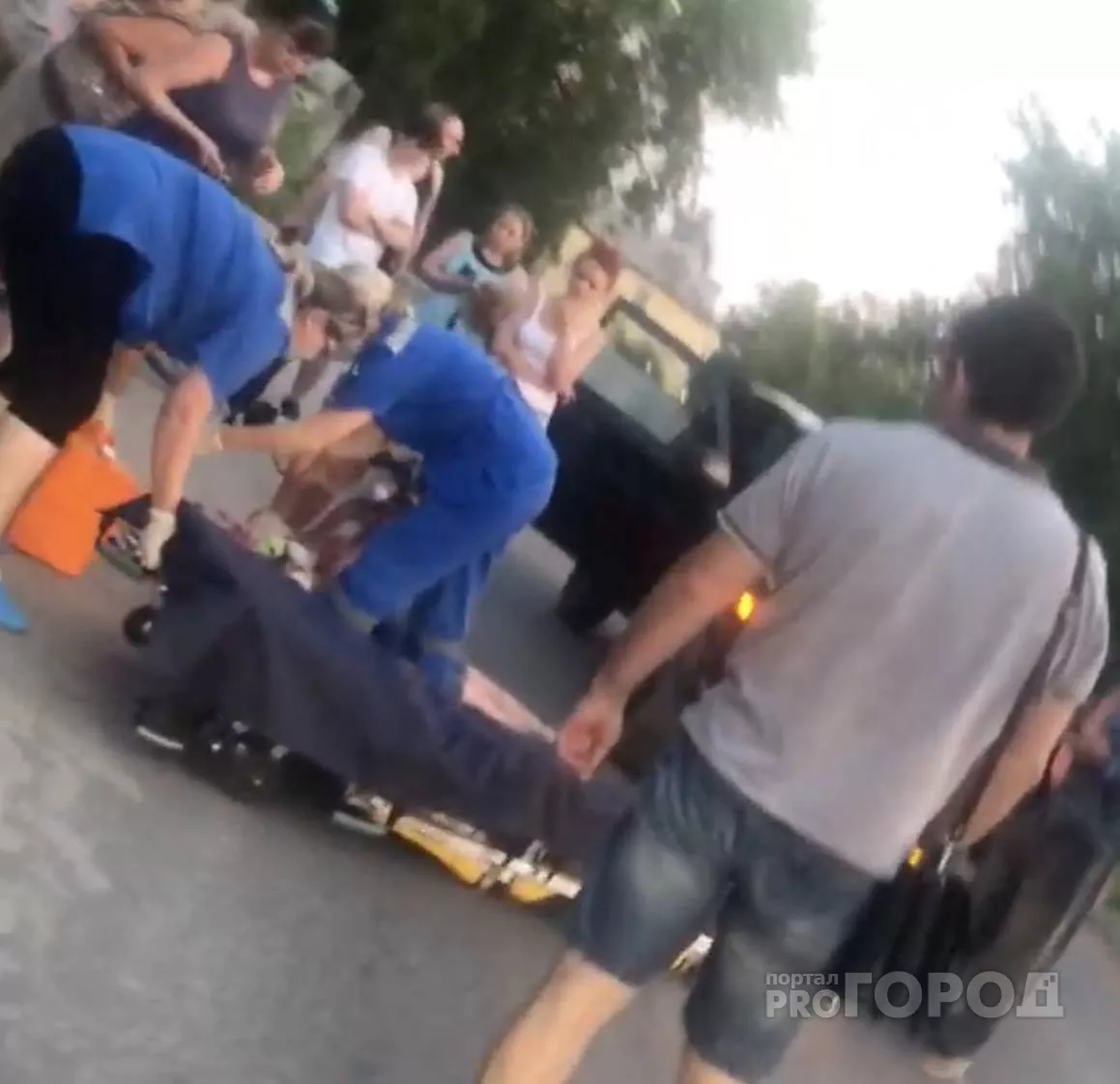 Фото к статье: В Шумерле мальчик на велосипеде попал под колеса машины