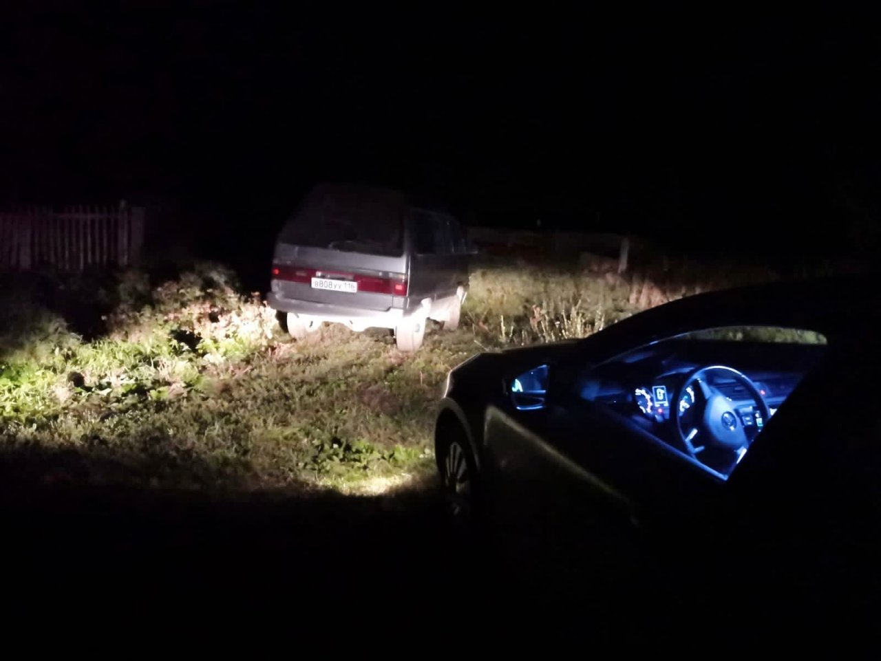 В Чебоксарском районе водитель пытался скрыться от ДПС в лесу
