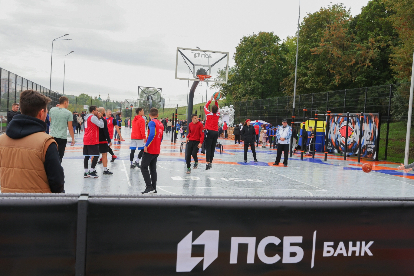 ПСБ открыл первый в Чувашской Республике Центр уличного баскетбола международного класса