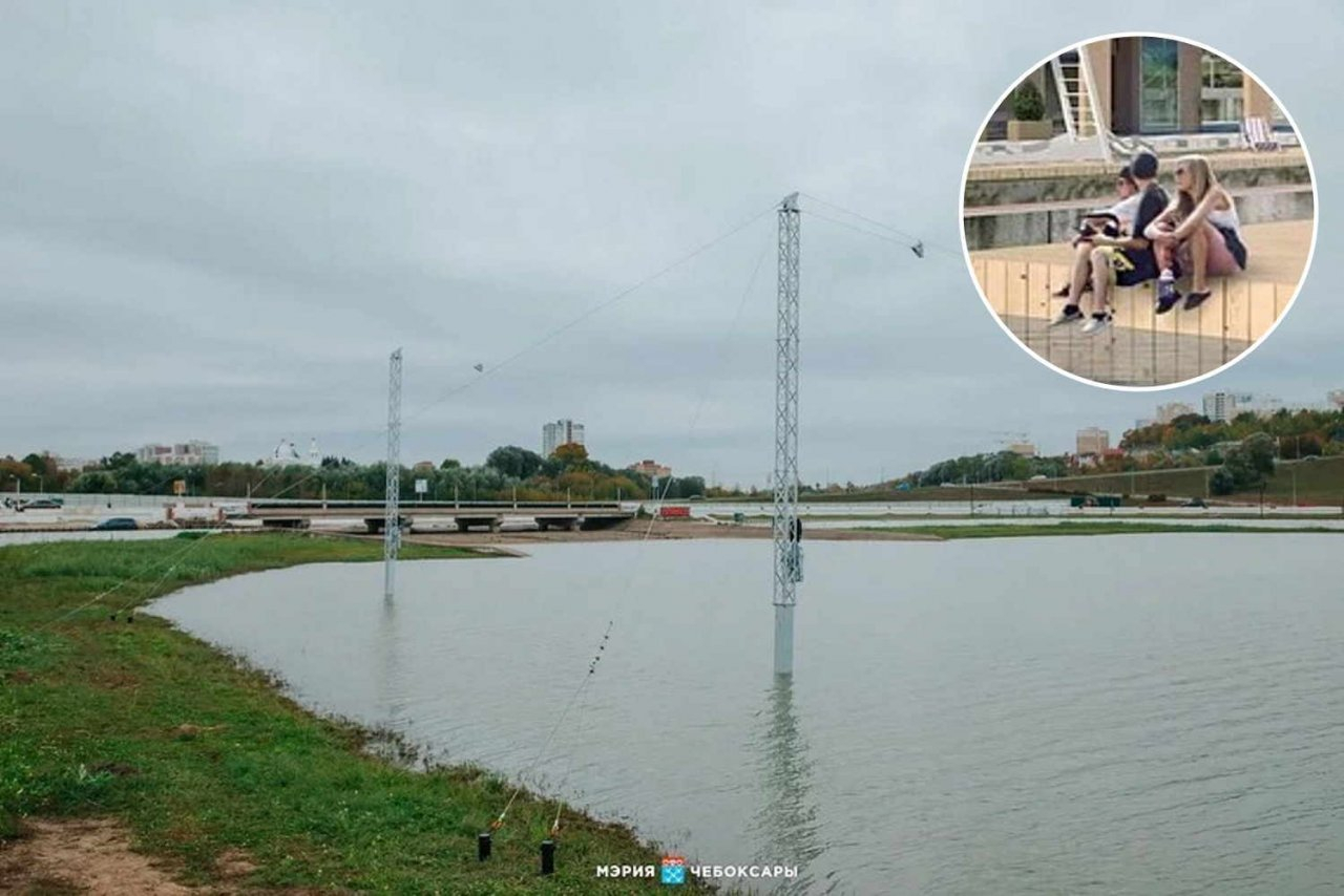 Когда в Чебоксарах откроют вейк-парк: для этого специально поднимут уровень воды в заливе