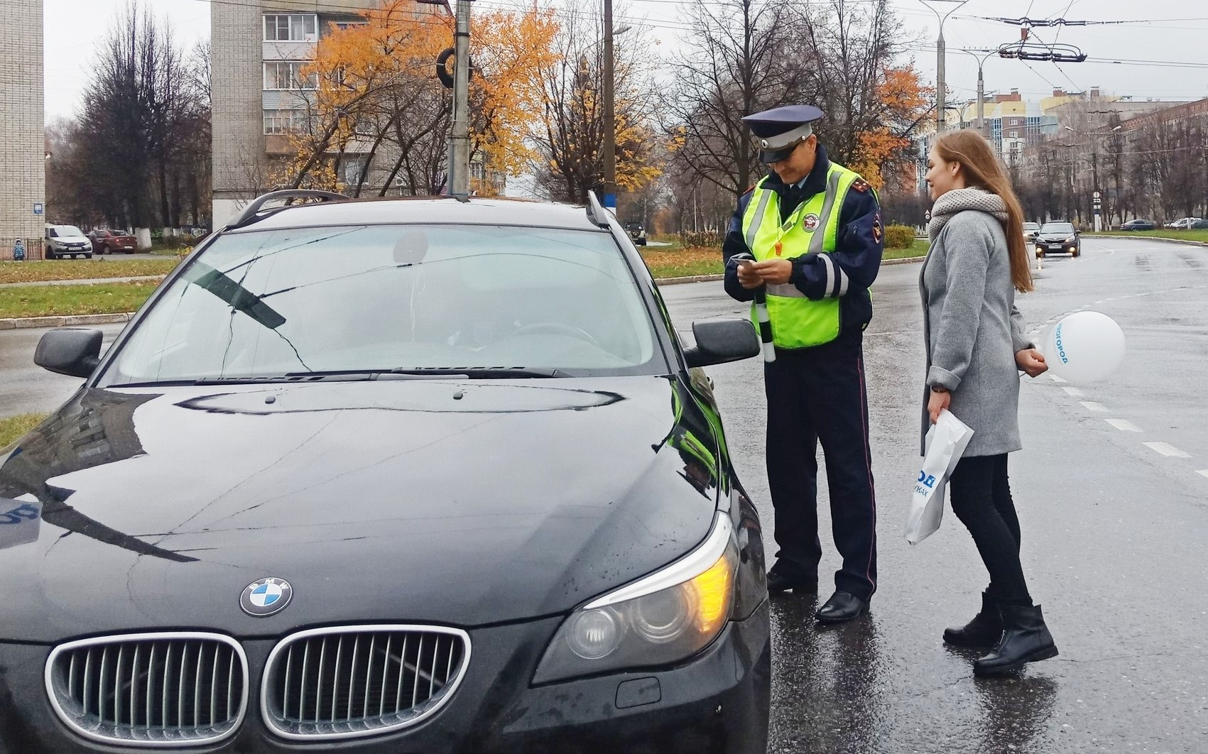 В честь Дня автомобилиста водители получат подарки