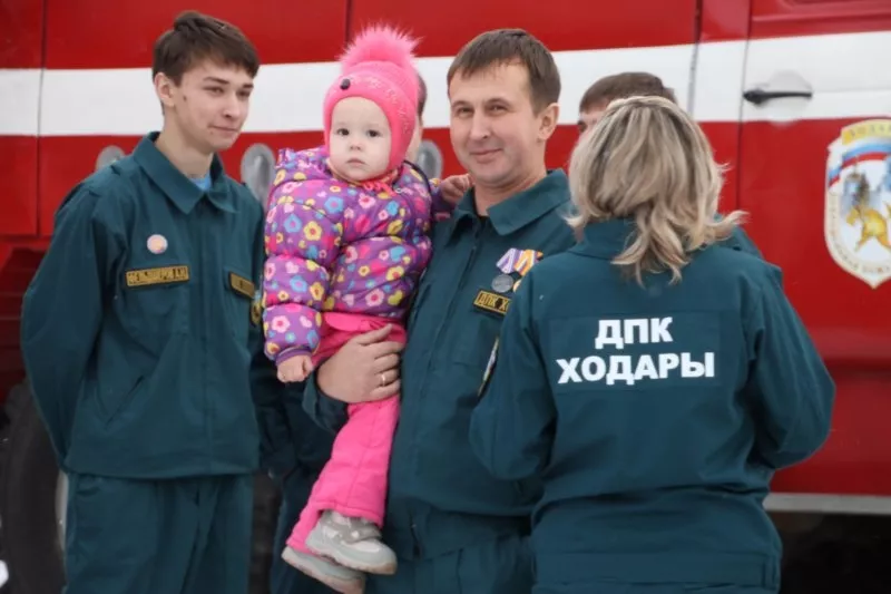 Фото к статье: Лучший добровольный пожарный России живет в чувашской деревне