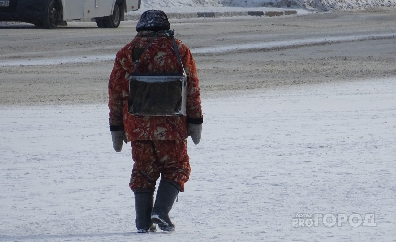 В Ибресинском районе рыбак провалился под лед и погиб