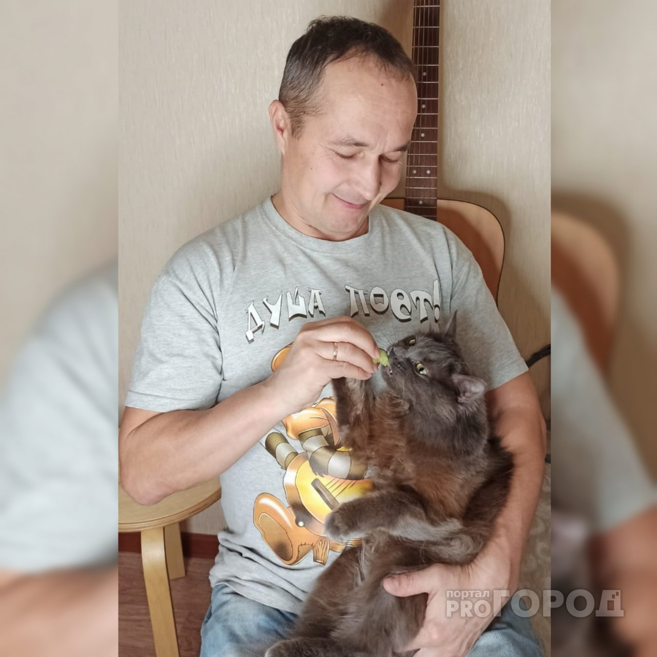 Тиктокера из Чебоксар с его дрессированным котом пригласили на Первый канал