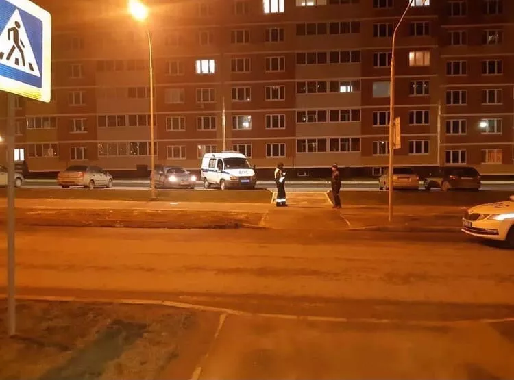 Фото к статье: Появились подробности ДТП в Чебоксарах, в котором водитель сбил пешехода на зебре