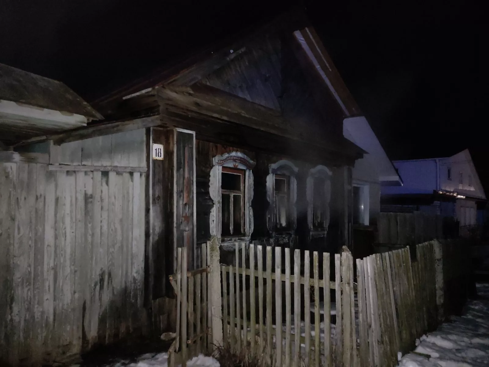 Фото к статье: В Чебоксарском районе в пожаре погиб хозяин дома