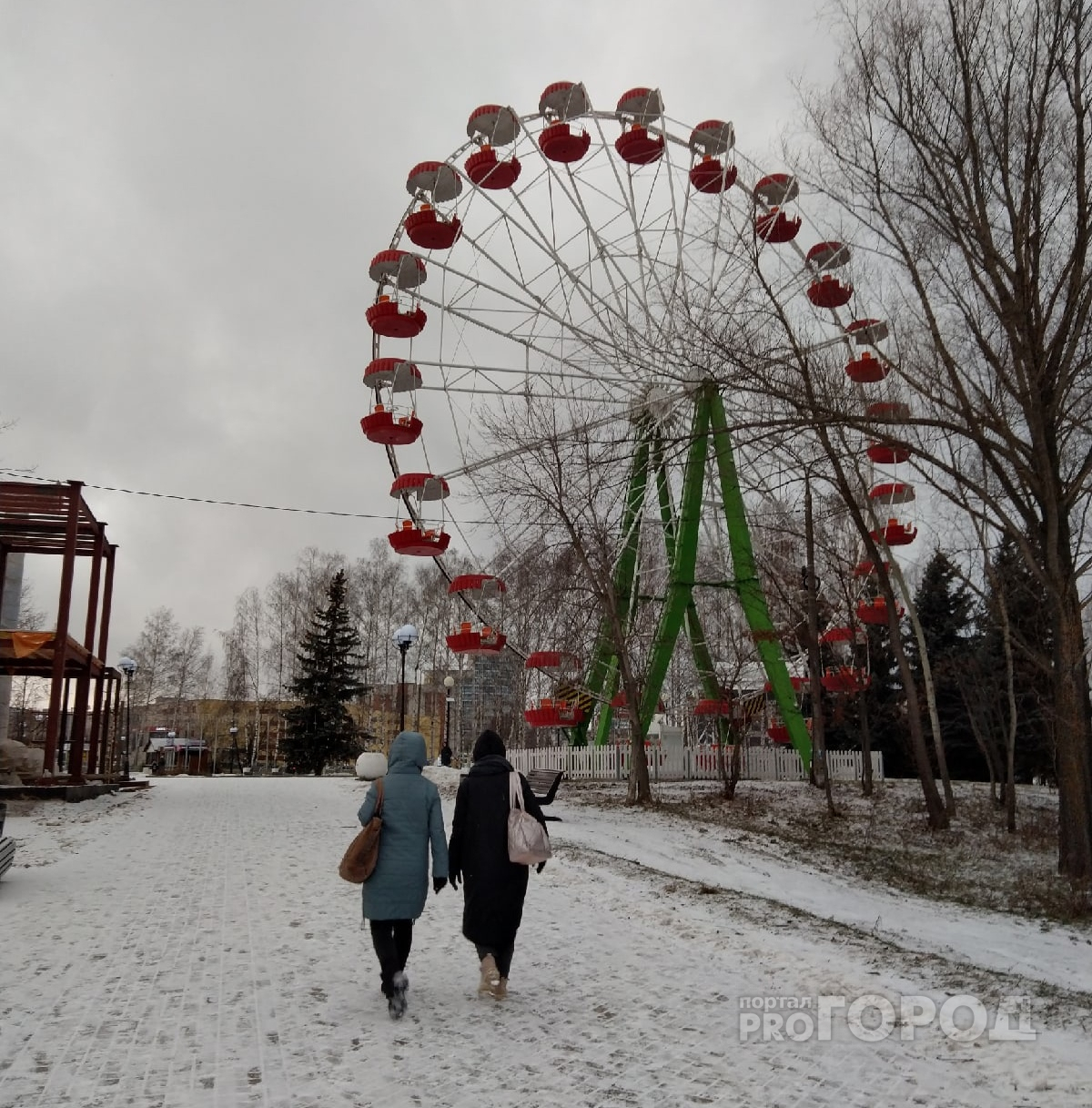 В четверг в Чебоксарах будет пасмурно, после обеда обещают снегопад
