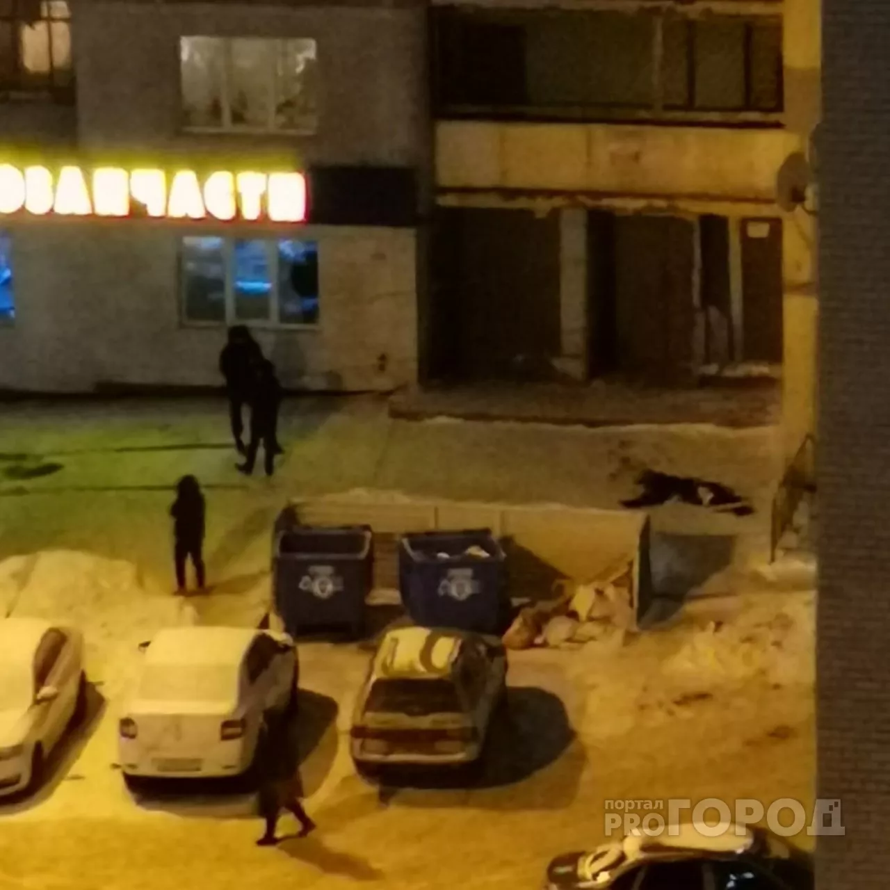 Фото к статье: В Чебоксарах возле 18-этажки нашли тело женщины: "Лежала около мусорки, сейчас только силуэт остался"