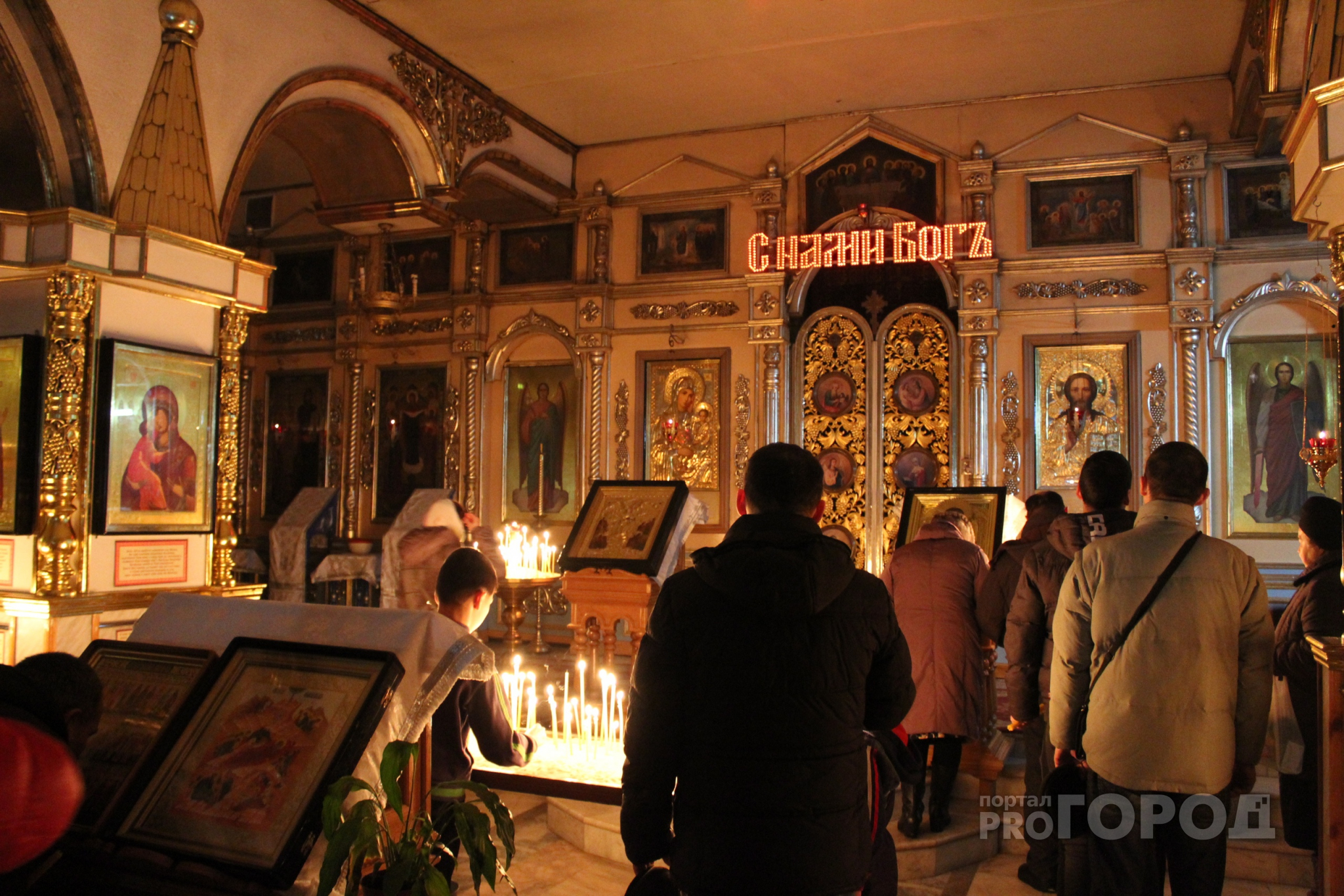 Рождественское богослужение в чебоксарском храме покажут в прямом эфире