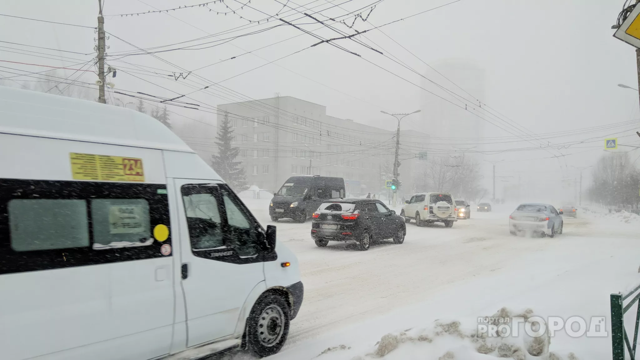 Фото к статье: В выходные Чувашию накроют снегопады, а в следующий раз снег вернется только в конце января